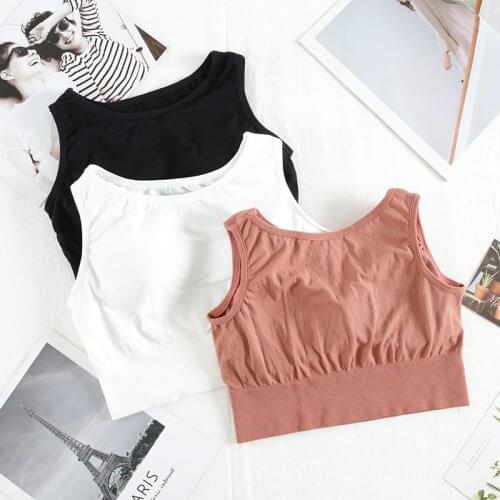 WomenS Tube Top White Crop Top Sexy Tank Top For Girls Summer Clothes For Women Corset Padded Vests For Sports