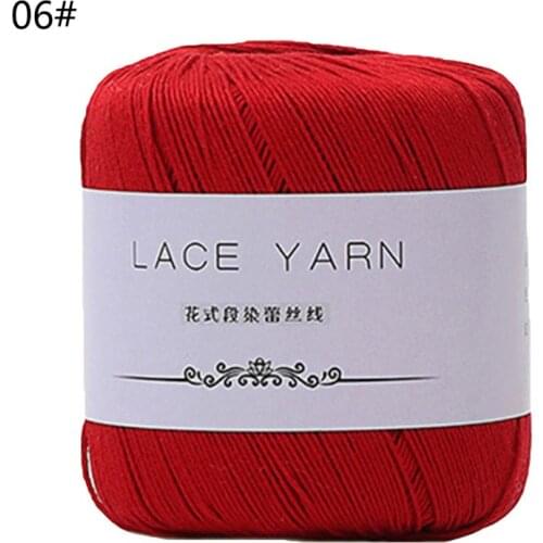 1 Bundle 10 Strands Acrylic Hand Knitting Yarn Lace Crochet Thread Cord Sewing