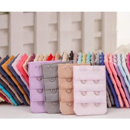 10-3Pcs Bra Extenders Strap Extension 1/2/3 /4 Hooks Buckles Adujustable Women Girls Intimates Accessoires Lengthened Extenders