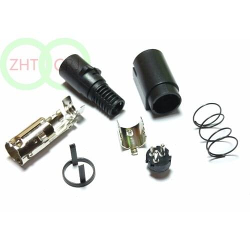 100pcs 3 Pin TFT LCD Flatscreen TV 12V DC DIN Plug TV supply connector adapter