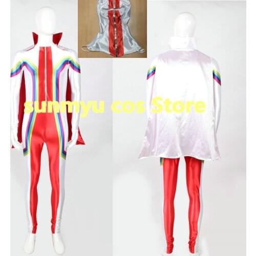 Kikai Sentai Zenkaiger Zenkaiser Satin Fabric bodysuits with inner hood Cosplay Costume,Custom Size Halloween