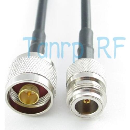 Freeshipping! 3FEET N male plug to N female jack RF Pigtail coaxial jumper 100CM RG58 cable Wholesale Promotion