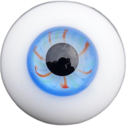 BJD Glass 14mm Round Eyes Eyeball Reborn Baby Doll Makeup Jewelry Taxidermy Steampunk Craft DIY