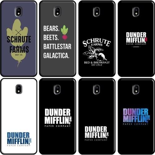 Dunder Mifflin The Office Case For Samsung Galaxy J7 J3 J5 2017 A3 A5 2016 J4 J6 A8 A6 Plus J2 Core J8 2018 Case