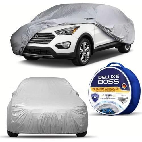 Deluxe Boss Hyundai Santa Fe Custom fit Car Tarpaulin-10X Ultra Protection