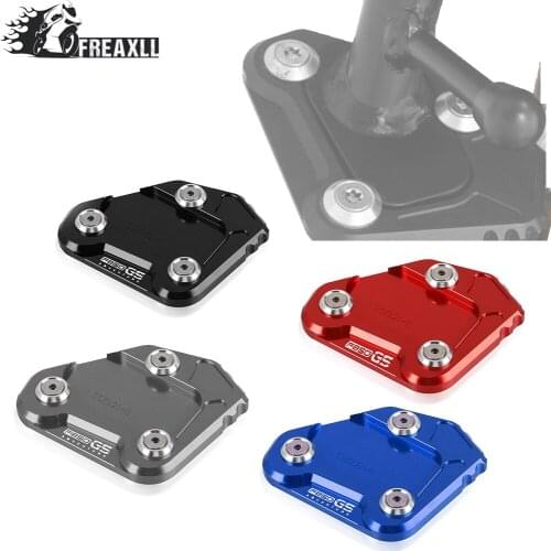 For BMW F850GS F850 F750 GS F750GS F 750 GS 2018-2019 2020 2021 Motorcycle CNC Kickstand Side Stand Enlarge Extension Pad 850GS