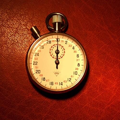 JM-803 Mechanical Stopwatch Metal Timer Original Can Be Suspended Accurate Aurable