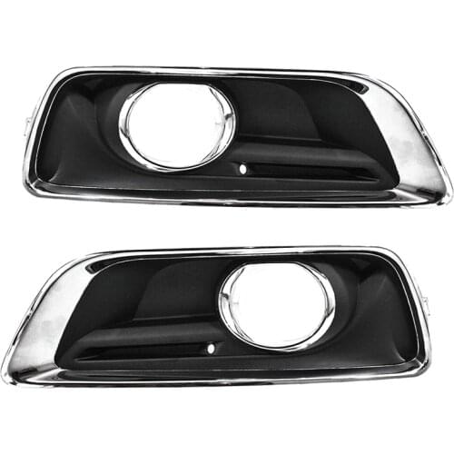 2Pcs Car Left & Right Fog Light Trim Set for Chevrolet Malibu 2013-2015 Malibu Limited 2016 GM1038136 GM1039136