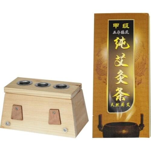 Three-hole Moxibustion Box, Three-year, Five-year and Seven-year Moxibustion Set, Moxibustion Physiotherapy
