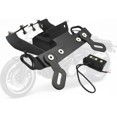 License Plate Holder Mount Bracket for Yamaha MT-09 17-20 FZ-09 17-18 Acc