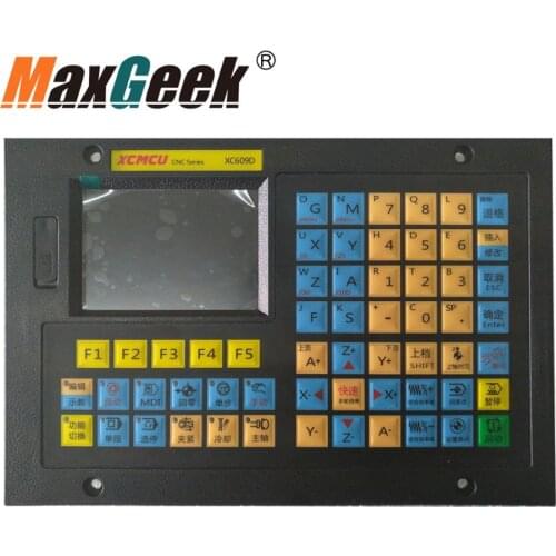 Maxgeek 4 Axis CNC Offline Controller Motion Control Stepping Servo Numerical Control w/3.5" LCD XC609DD