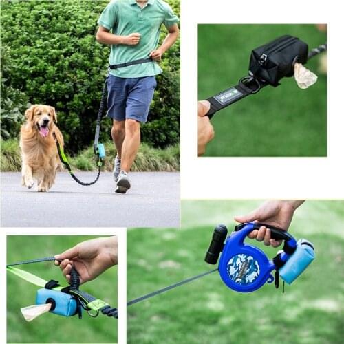 Portable Dog Poop Waste Bag Holder Outdoor Pets Supplies Garbage Bags OrganizerPet Puppy Cat Pick Up Poop Bag Dispenser