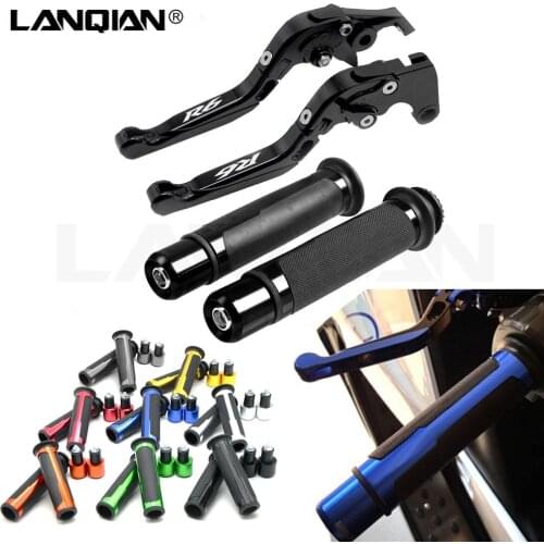 2018 Motorcycle Folding Brake Clutch Lever Handle Grips for YAMAHA YZF R6 2005 2006 2007 2008 2009 2010 2012 2013 2014 2015-2017