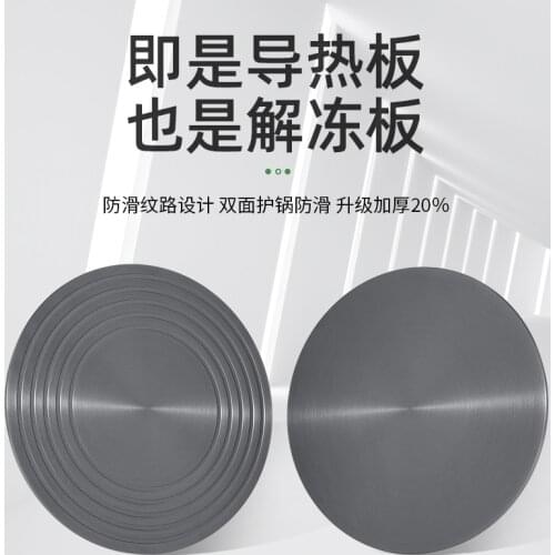 Heat Transfer Conduction Ice Fast Defrosting Plate Gas Stove Kitchen Tools Thawing Heat Diffuser Plate For Stovetop Pot Protect