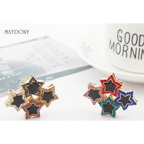 XT91 wholesale fashion headwear scarf magnet brooch Round hijab clips 12pcs/lot