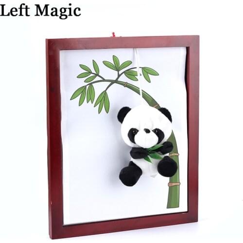 1pcs panda frame Magic trick panda Out From Board magic props professional for magician Stage Gimmick illusion 83200