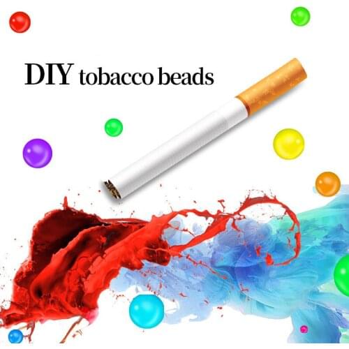 100pcs Cigarette pops beads Fruit Flavour Mint flavor Cigarette holder Smoking Accessories Men gift Cigarette Holder Filter