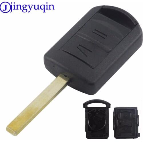 10X Remote Car Key Shell Case For Vauxhall Opel Zafira Corsa Agila Meriva Combo Auto Car Key Case Blade2 Buttons+Blade HU43 (79)