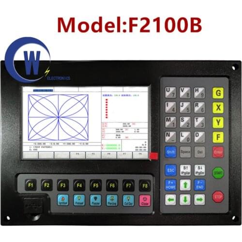 The new product plasma cutting motion control system F2100B engraving machine controller supports G code and FastCAM, FreeNest