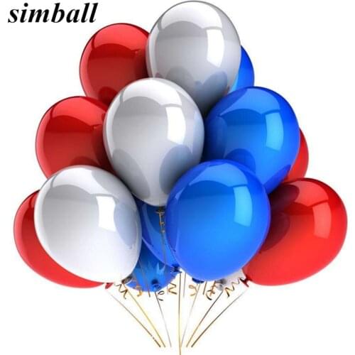 50pcs 12 inches thick 2.8g pearl latex helium balloons wedding birthday party decoration supplies kids favor toy inflatable ball