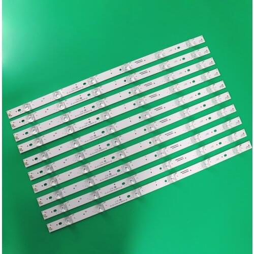 50 PCS/set 493mm LED backlight strip for Sharp LC-49CUF8462ES 49CUGB362KS LC-49CUF8372ES LC-49CUF8472ES RF-AJ490E30-0601S-07 new