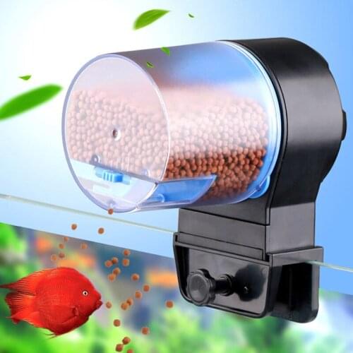 Sunsun Automatic feeder for fish Shrimp Turtle Tank Auto Fish Feeder Timer Food Feeding AK-01s AK-02