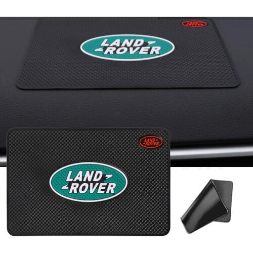 1Pcs Car Anti-Slip Mat Dashboard Phone PVC Silicone Pad For Land Rover LR2 LR3 LR4 SVR Velar Aurora Range Rover Evoque Discovery