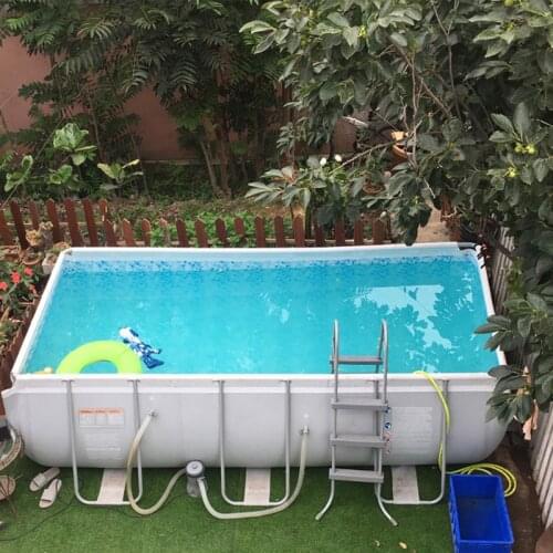 Large Inflatable Swimming Pool Adults Outdoor Rectangular Swimming Pool Kids Accessories Piscinas Sports Entertainment DI50YC