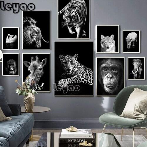 Black and White,Lion,orangutan,swan,Wolf,Elephant,diamond painting,embroidery diamonds,diamond mosaic,cross stitch,square,round