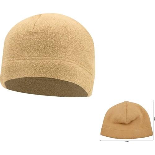 Unisex Outdoor Warm Hat Double Layers Skiing Fleece Beanie