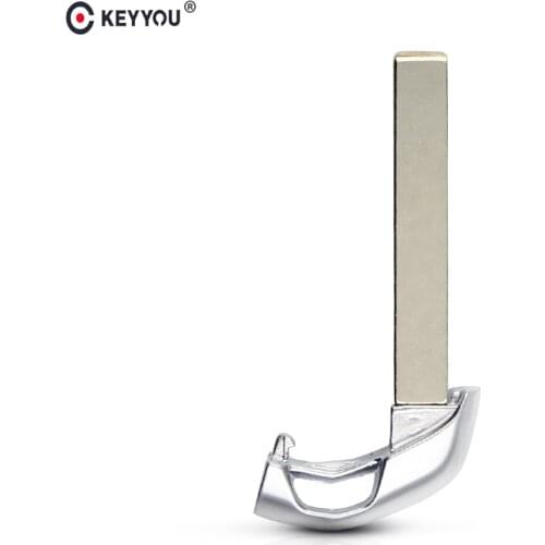KEYYOU New Smart Emergency smart Insert key blade for Cadillac Escalade ATS CTS ELR SRX XTS 2014 15-2017 HYQ2AB Small Key