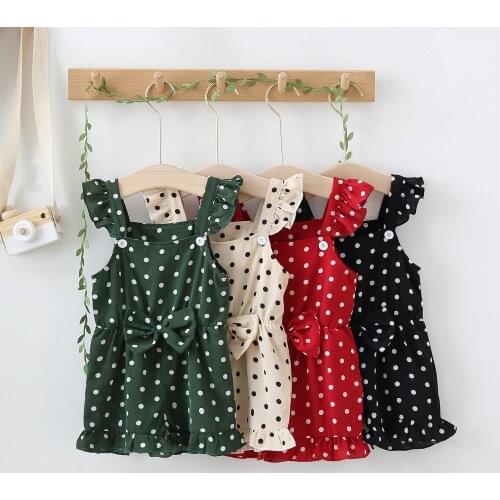 FOCUSNORM Newborn Baby Girls Boys Romper Polka Dots Print Square Neck Ruffles Short Sleeve Jumpsuits 4 Colors