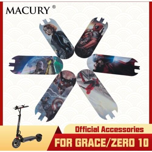 Macury Sticker only for Grace 10 and Zero 10 Zero10 T10 Non-Slip Decal Sandpaper coated abrasive paper Anti-slip tape