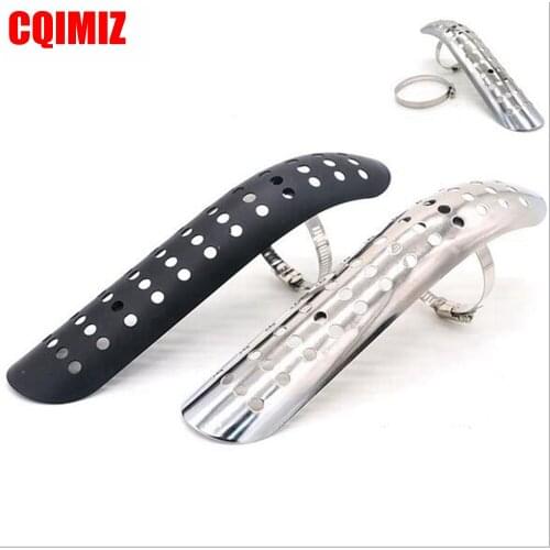 Motorcycle Exhaust Muffler Cover Protector Heat Shield Cover Guard For TMAX530 CB400 CBR300