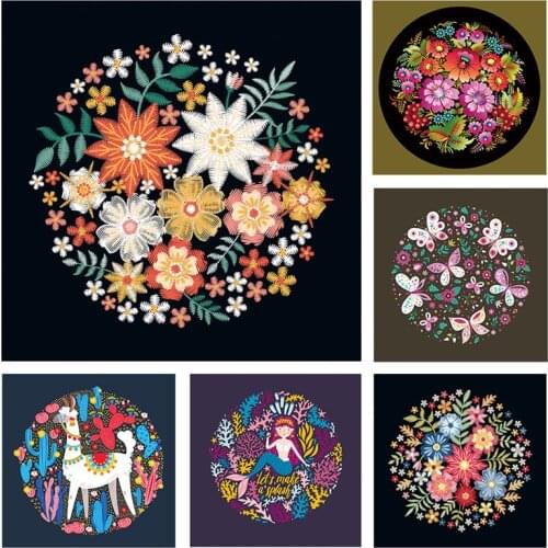 Home Wall Art Decor Flower Posters Nordic Canvas Painting Abstract Luxury Decor Print for Modern Art Living Room Design Picture