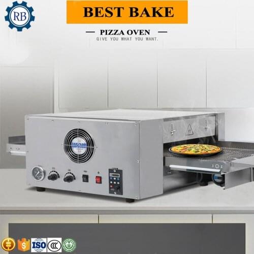 Popular type baking equipment pizza oven and pizza maker for snack machine belt conveyor pizza baking oven