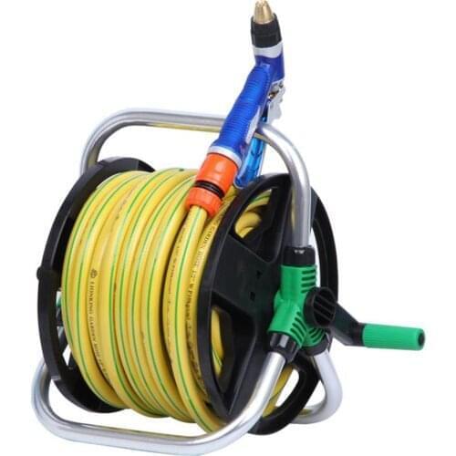 Hot Sale Garden Pipe Storage Cart Garden Hoses Reel Pipe Exclude Winding Portable Tool Rack Anti-abrasion PP Plastic Material