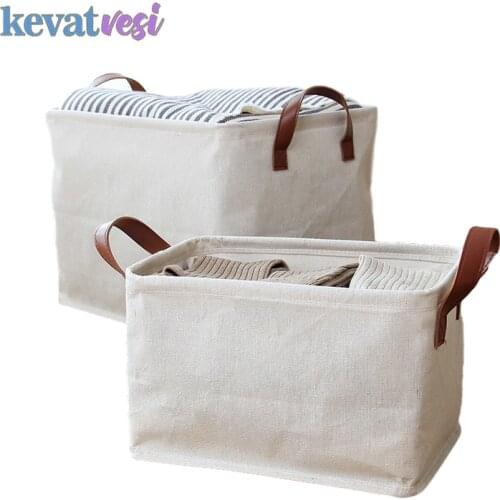 Foldable Storage Box Bin Clothes Toy Sundries Storage Basket Underwear Book Toy Organizer for Closet Wardrobe Storage Basket