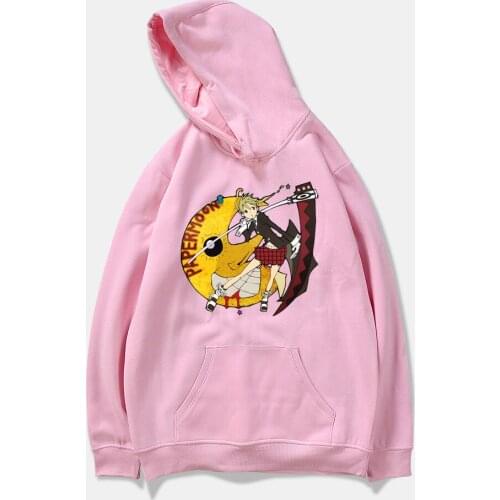 Soul Eater Hoody Couple Fashion Hoodie Mens Womens Sweatshirt Autumn Cartoon Cotton Girls Hooded Pullover Jacket XXS-4XL