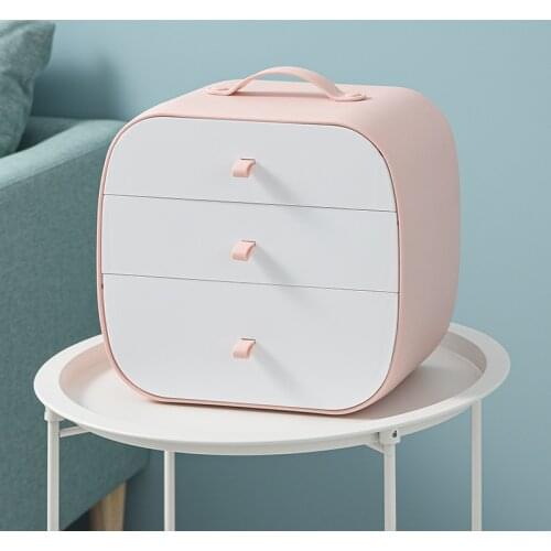 Three-layer Drawer Storage Box Handheld Multi-purpose Household Storage Box Jewelry,Underwear,Sock,Bra Organizers Box Waterproof