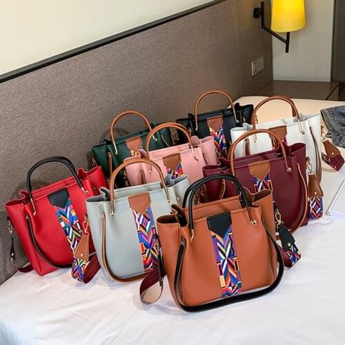 Women Handbag Tote Messenger Bags Shopper Femme Casual Fashion Ladies Lady Female 4 Pcs/set #1