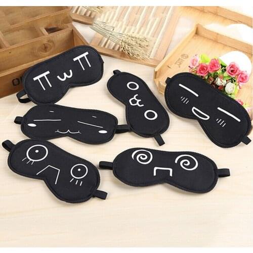 1Pc Slapen Oogmasker Zwart Masker Reizen Slaap Gereedschap Bandage Op Ogen Zwart Oog Schaduw Slaap Masker New