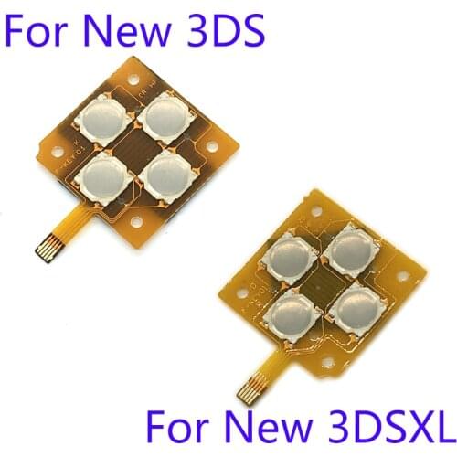 5Pcs For New 3DS Or New 3DS XL LL 2015 Version Direction Cross Button Left Key Keyboard Flex Cable
