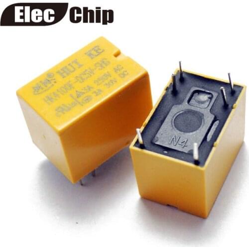 5PCS hk4100f-DC5V-SHG HK4100F-DC5V HK4100F 5 V DIP6 3A 250V AC/ 3A 30V DC