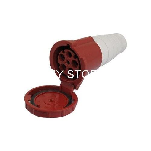AC 220 -380V/240-415V 63A IEC309-2 6 Pin Industrial Socket Connector