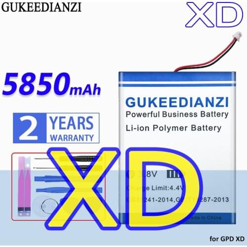 GUKEEDIANZI High Capacity Battery XD 5850mAh for GPD XD Bateria