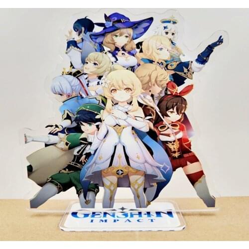 Anime Game Genshin Impact Acrylic Stand Figure Desktop Decoration Collection Model Toy Gifts
