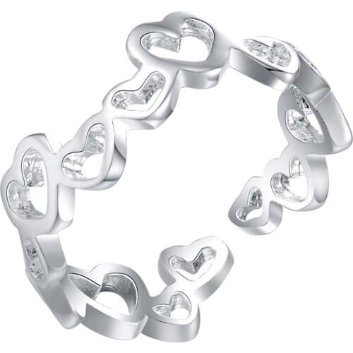 AR203 Free Shipping Wholesale silver Ring, 925 fashion silver plated fashion jewelry Charm Christmas Gifts Heart finger Rings