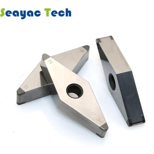 CBN diamond cutting inserts VNMG160404 for harded steel and cast iron material processing Diamond cutting tips CBN cutting plate