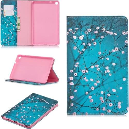 Cover For Samsung Galaxy Tab A 8.0 & S Pen P200 P205 SM-P200 SM-P205 2019 Panda Butterfly Flower Tablet 8.0 inch Case Stylus Pen
